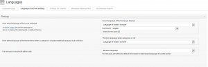 languages-front-end-settings
